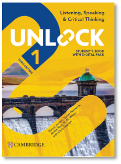 Cover of Unlock 1: Listening, Speaking, and Critical Thinking.