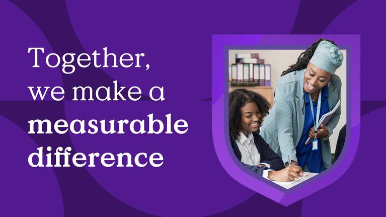 Together we make a measurable difference.