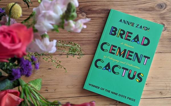 Bread Cement Cactus book on coffee table