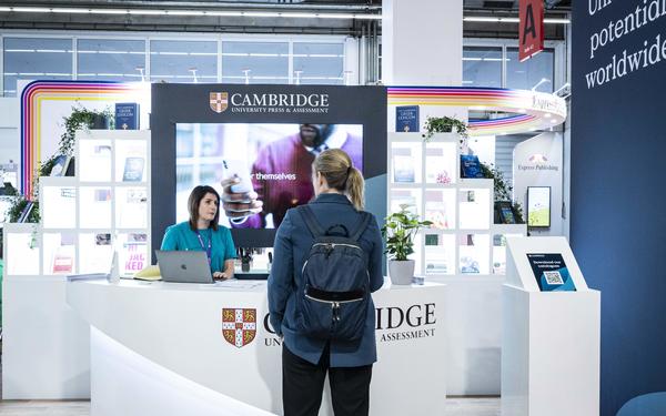 Cambridge stand at Frankfurt Book Fair 2023
