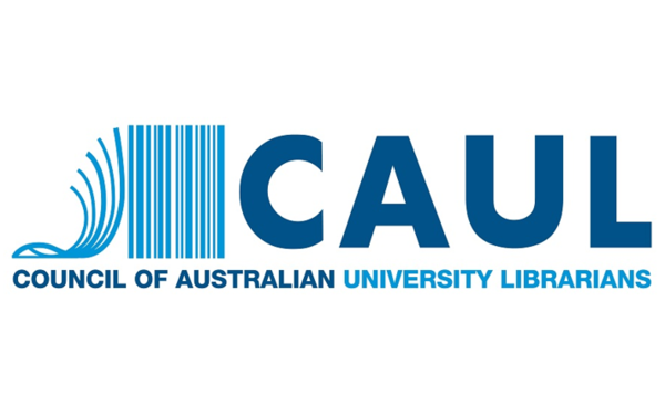 Logo of CAUL, the Council of Australian University Librarians