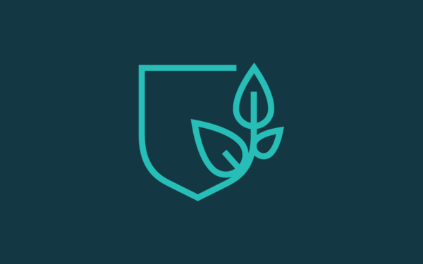 Stylized shield with a leaf design, representing Cambridge University Press, rendered in Cambridge blue on a dark Cambridge blue background.