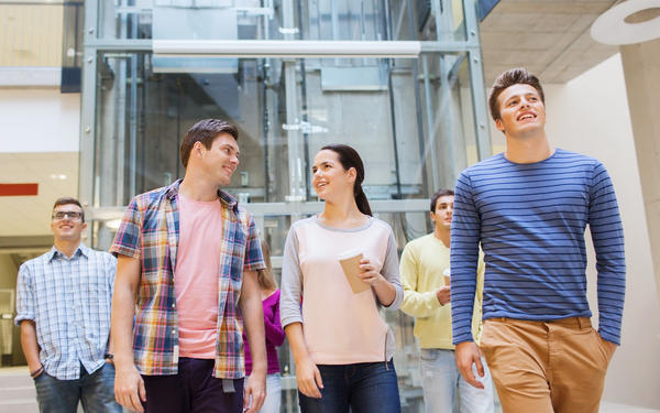 Group of students in Estonia