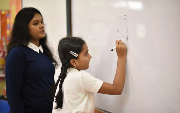 Indian classroom