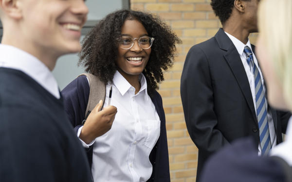 Children at school