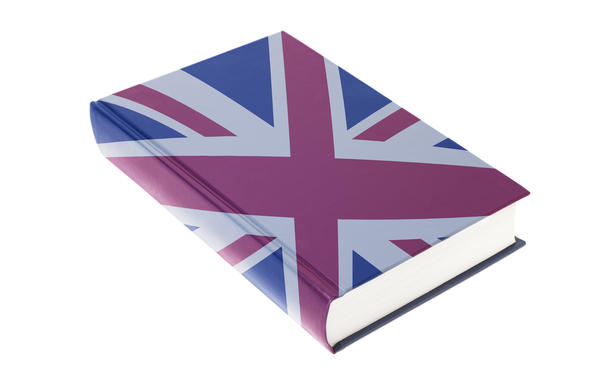 Publication with a union jack flag cover