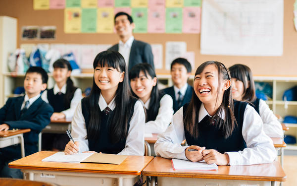 Classroom in Japan