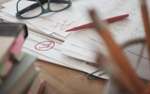 Marking papers