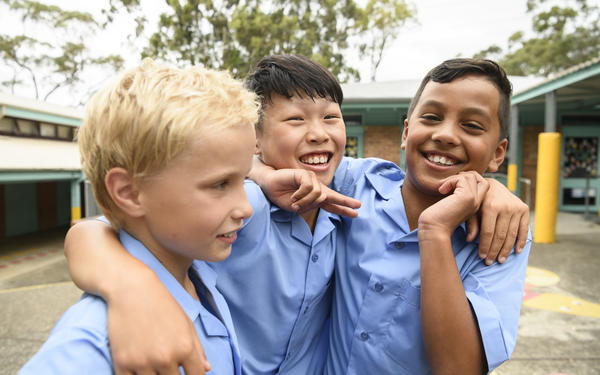 Children in playground