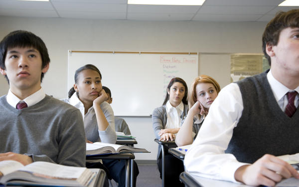 Students in classroom