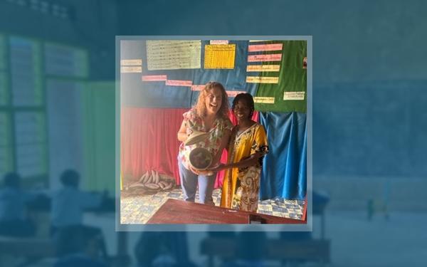 A classroom in Rwanda