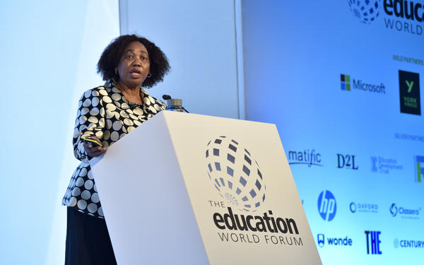 Education World Forum 2022 stage