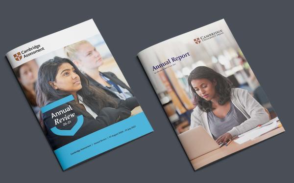 Cambridge Assessment and Cambridge University Press annual reports