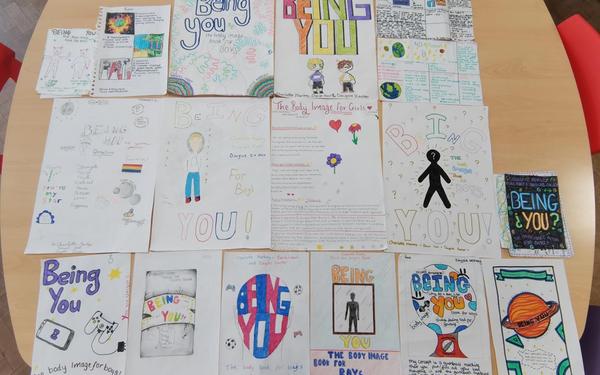 Being You book jackets