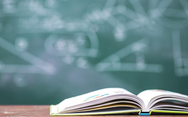 Book in classroom