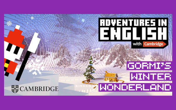 Gormi's Winter Wonderland Minecraft game banner