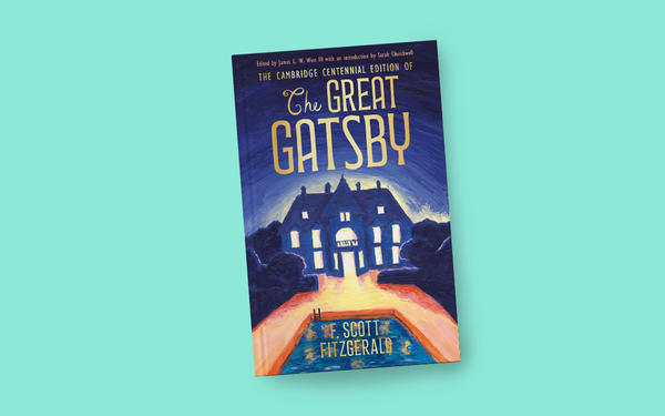 The Great Gatsby book jacket
