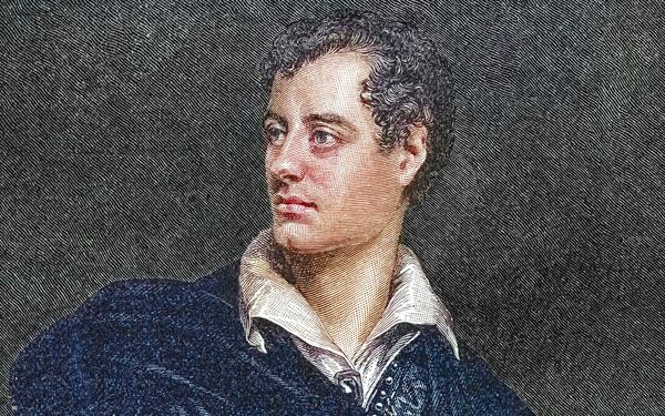 Painting of Lord Byron