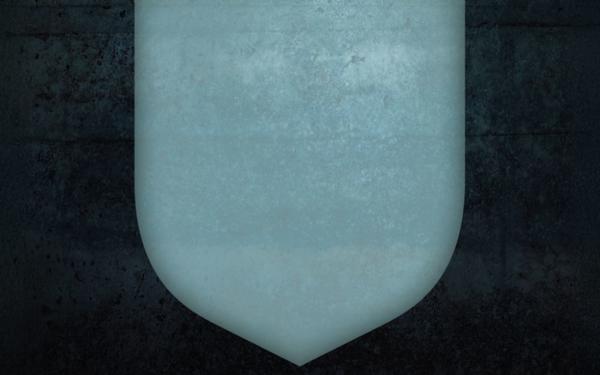 a light blue Cambridge shield on black background