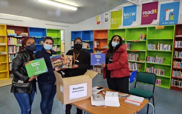 Cape Town colleagues donate Rainbow Reading books in partnership with The Bookery