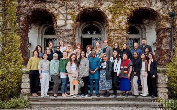 Group photo of fellows from the Transforming Education Co-Action Summit