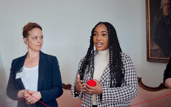 Jann Mann (Left), Precious Olisaokafor (Right)