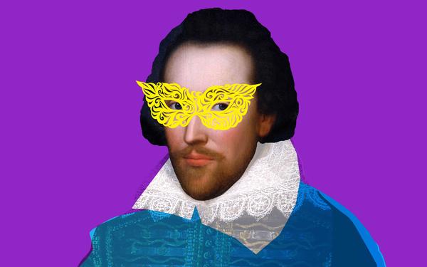 A painting of Shakespeare on the cover of What was Shakespeare really like?