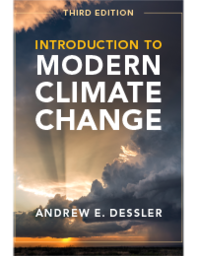 Book Cover Modern Climate Change