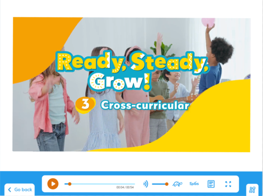 Screenshot of the Ready, Steady, Grow website showcasing its user-friendly interface and vibrant design elements.
