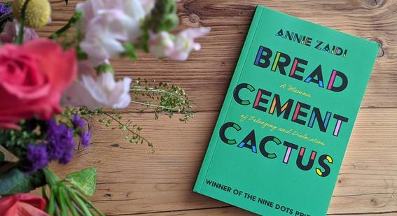 Bread Cement Cactus book on coffee table