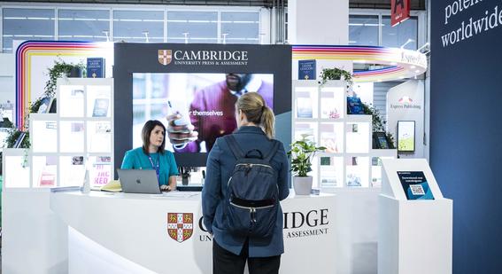 Cambridge stand at Frankfurt Book Fair 2023