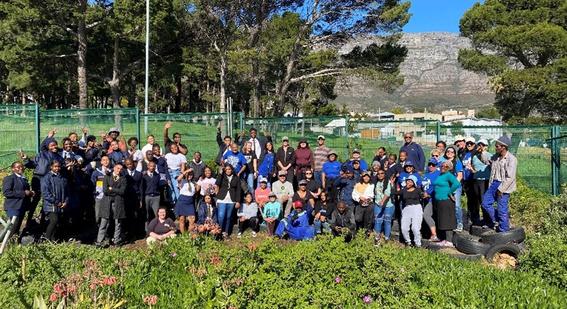 Cape Town colleagues in partnership with Greenpops Fynbos for the Future project