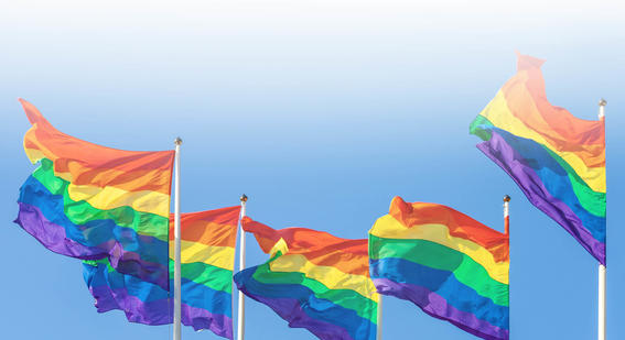 Pride flags
