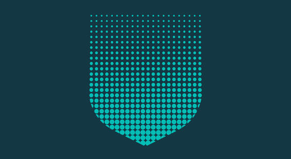 Cambridge shield with circle pattern inside 