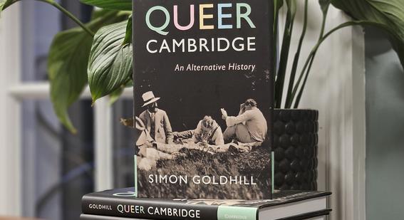 Queer Cambridge book stack