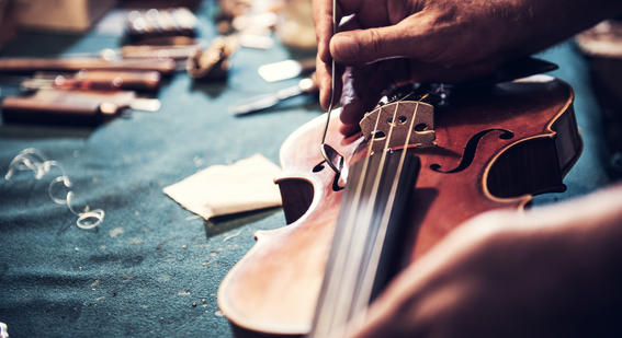 restoring a violin