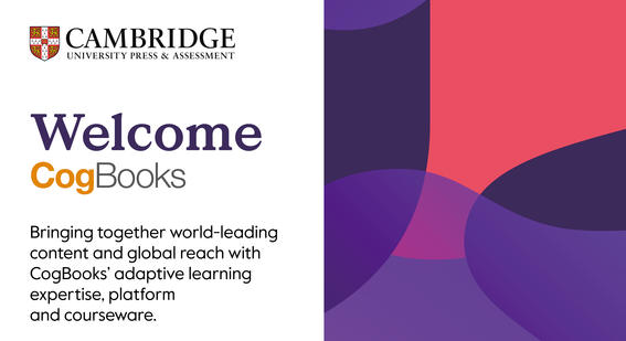 Cambridge University Press & Assessment welcomes CogBooks to the Cambridge family