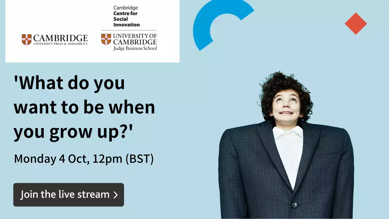 video thumbnail for SHAPE Live 'What do you want to be when you grow up?'